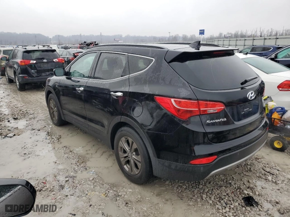 2014 Hyundai Santa Fe Sport with VIN 5XYZU3LB3EG185124, listed as a Copart auction lot 42257825 with 96,474 mi miles and Salvage Title. Bid and sale history available at carsss.com. Image 2.