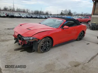 2019 Ford Mustang EcoBoost with VIN 1FATP8UHXK5171101, listed as a Copart auction lot 48926235 with 38,080 mi miles and Salvage Title. Bid and sale history available at carsss.com. Image 1.