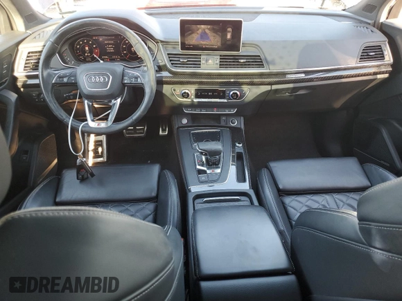 2019 Audi SQ5 Premium Plus with VIN WA1B4AFY3K2006019, listed as a Copart auction lot 41562205 with 43,746 mi miles and Clean Title. Bid and sale history available at carsss.com. Image 8.