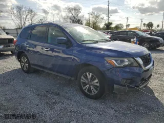 2017 Nissan Pathfinder SV with VIN 5N1DR2MN1HC652995, listed as a Copart auction lot 46004315 with 202,644 mi miles and Clean Title. Bid and sale history available at carsss.com. Image 4.