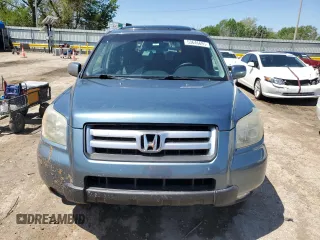 2006 Honda Pilot EX-L with VIN 5FNYF28546B045353, listed as a Copart auction lot 53646695 with 107,325 mi miles and Salvage Title. Bid and sale history available at DreamBid. Image 5.