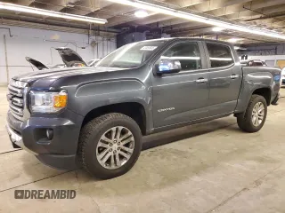 2017 GMC Canyon 4WD SLT with VIN 1GTP6DE1XH1189705, listed as a Copart auction lot 42450945 with 156,248 mi miles and Salvage Title. Bid and sale history available at carsss.com. Image 1.