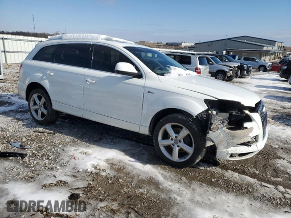 2014 Audi Q7 3.0T S line Prestige with VIN WA1DGAFE5ED004125, listed as a Copart auction lot 88282275 with 152,348 mi miles and Salvage Title. Bid and sale history available at carsss.com. Image 4.