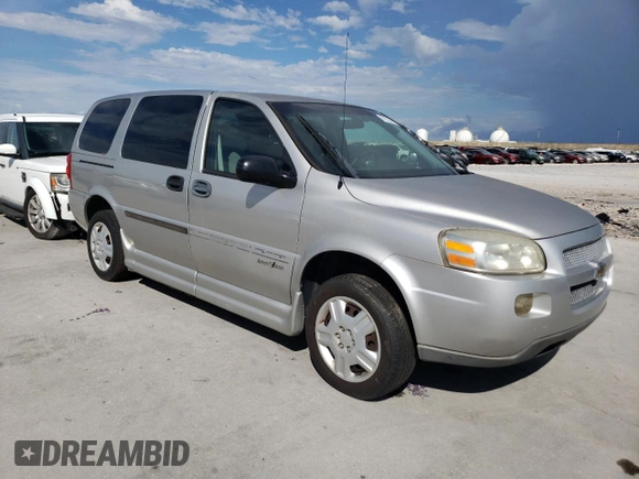 2007 Chevrolet Uplander LS Fleet with VIN 1GNDV23187D113918, listed as a Copart auction lot 60533444 with 95,846 mi miles and Clean Title. Bid and sale history available at carsss.com. Image 4.