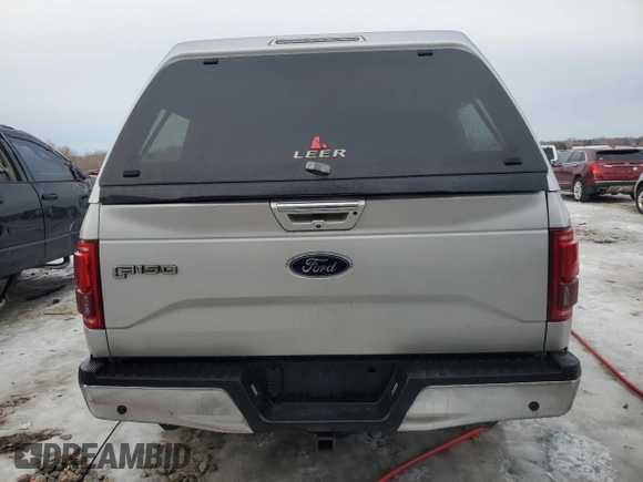 2016 Ford F-150 XLT with VIN 1FTEX1EP0GKE32809, listed as a Copart auction lot 42613805 with 0 mi miles and Clean Title. Bid and sale history available at carsss.com. Image 6.
