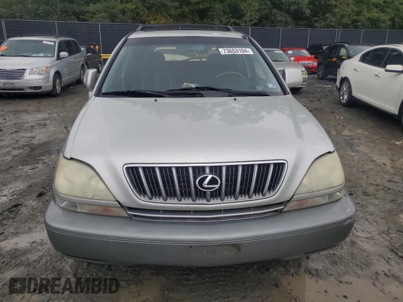 2003 Lexus RX 300 with VIN JTJHF10U930313060, listed as a Copart auction lot 73653104 with 338,115 mi miles and Clean Title. Bid and sale history available at carsss.com. Image 5.