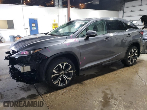 2021 Lexus RX with VIN 2T2HZMDA7MC278601, listed as a Copart auction lot 53666995 with 61,033 mi miles and Salvage Title. Bid and sale history available at carsss.com. Image 1.