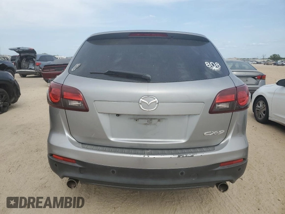 2014 Mazda CX-9 Touring with VIN JM3TB2CA7E0429836, listed as a Copart auction lot 52847175 with Not Provided miles and Clean Title. Bid and sale history available at carsss.com. Image 6.
