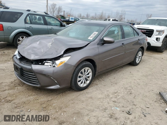 2015 Toyota Camry XLE with VIN 4T1BF1FK7FU906004, listed as a Copart auction lot 50957935 with 105,440 mi miles and Salvage Title. Bid and sale history available at carsss.com. Image 1.