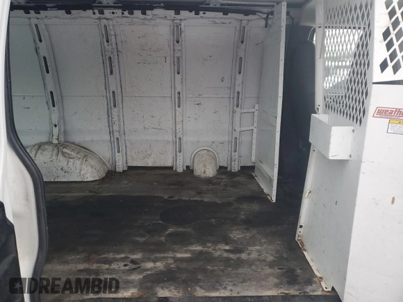 2008 Chevrolet Express Cargo Van with VIN 1GCGG25C181170897, listed as a Copart auction lot 87027134 with 200,590 mi miles and Salvage Title. Bid and sale history available at carsss.com. Image 11.
