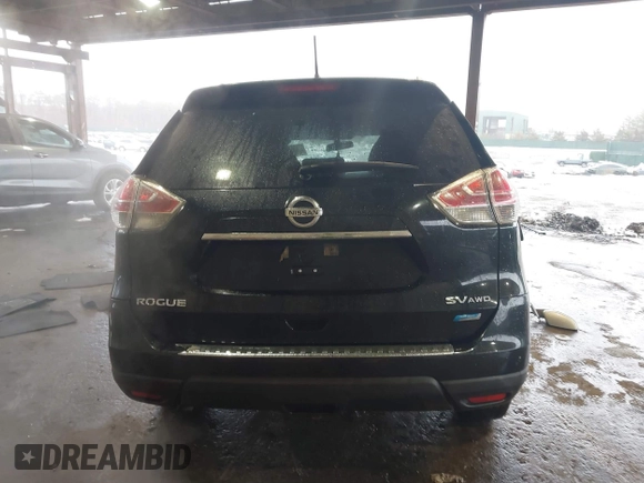 2014 Nissan Rogue S with VIN 5N1AT2MV5EC855520, listed as a IAAI auction lot 41510778 with 79,330 mi miles. Bid and sale history available at carsss.com. Image 17.