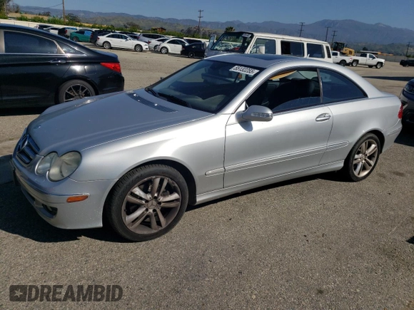 2007 Mercedes-Benz CLK 3.5L with VIN WDBTJ56H97F223664, listed as a Copart auction lot 55132255 with 148,643 mi miles and Clean Title. Bid and sale history available at carsss.com. Image 1.