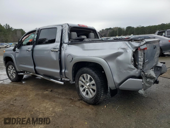 2017 Toyota Tundra Limited z VIN 5TFHW5F1XHX627001, wystawiony jako Copart lot #87833035 z przebiegiem Nie podano mil oraz Szkoda całkowita • Salvage title. Historia ofert i sprzedaży dostępna na DreamBid. Obrazek 2.