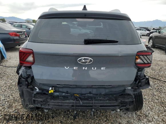 2021 Hyundai Venue SEL with VIN KMHRC8A39MU127362, listed as a Copart auction lot 61791795 with 20,019 mi miles and Salvage title. Bid and sale history available at DreamBid. Image 6.