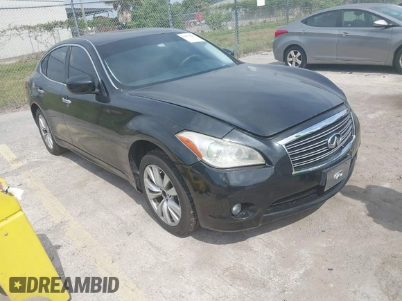2011 Infiniti M37 with VIN JN1BY1AR7BM370266, listed as a IAAI auction lot 42074141 with 114,470 mi miles. Bid and sale history available at carsss.com. Image 1.