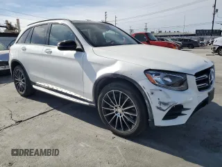 2016 Mercedes-Benz GLC with VIN WDC0G4JB2GF041749, listed as a Copart auction lot 46801815 with 104,847 mi miles and Salvage Title. Bid and sale history available at carsss.com. Image 4.