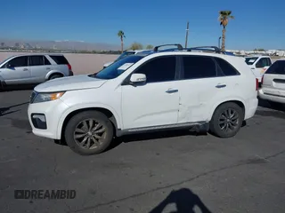 2012 Kia Sorento SX with VIN 5XYKW4A21CG300577, listed as a IAAI auction lot 41703422 with 191,795 mi miles. Bid and sale history available at carsss.com. Image 6.