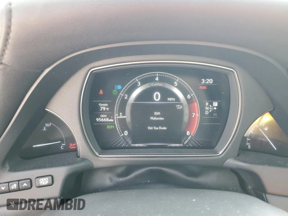 2018 Lexus LS 500 with VIN JTHB51FF6J5004309, listed as a Copart auction lot 43911335 with 95,668 mi miles and Clean title. Bid and sale history available at DreamBid. Image 9.