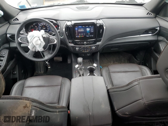 2023 Chevrolet Traverse High Country with VIN 1GNEVNKW8PJ318742, listed as a Copart auction lot 53361995 with 26,687 mi miles and Salvage title. Bid and sale history available at DreamBid. Image 8.