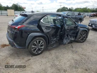 2019 Lexus UX 200 z VIN JTHY3JBH0K2001027, wystawiony jako Copart lot #56859105 z przebiegiem 81 726 mil mil oraz Szkoda całkowita • Salvage title. Historia ofert i sprzedaży dostępna na DreamBid. Obrazek 3.