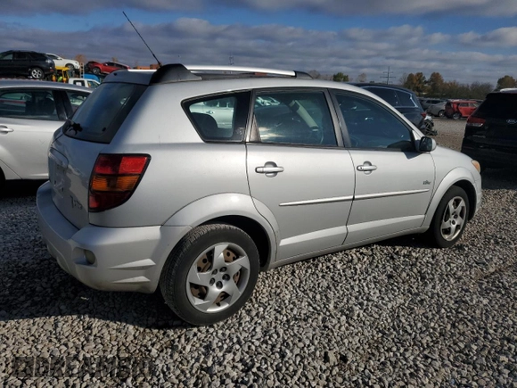 2005 Pontiac Vibe with VIN 5Y2SL63825Z400231, listed as a Copart auction lot 78368214 with 0 mi miles and Salvage Title. Bid and sale history available at carsss.com. Image 3.