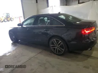2014 Audi A6 Premium Plus with VIN WAUGFAFCXEN089099, listed as a Copart auction lot 54694535 with 109,515 mi miles and Salvage title. Bid and sale history available at DreamBid. Image 2.