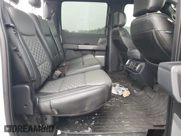 2022 Ford F-150 XL with VIN 1FTFW1E55NKD11289, listed as a Copart auction lot 61900705 with 38,500 mi miles and Salvage title. Bid and sale history available at DreamBid. Image 10.