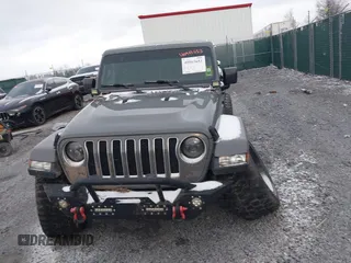 2019 Jeep Wrangler Unlimited Sahara with VIN 1C4HJXEG8KW533339, listed as a IAAI auction lot 40963653 with 69,202 mi miles and . Bid and sale history available at DreamBid. Image 12.