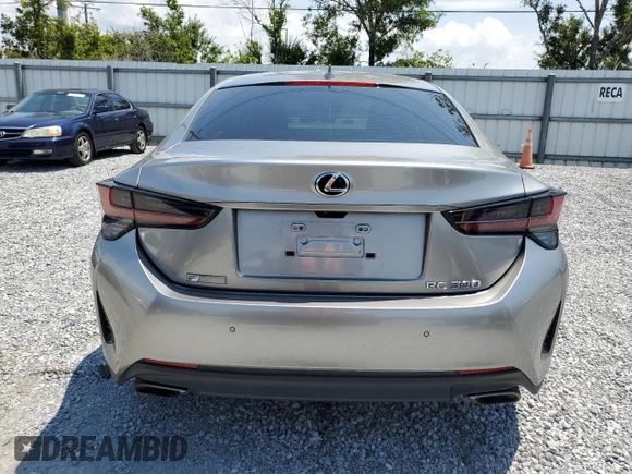 2020 Lexus RC 300 F Sport z VIN JTHGA5BC7L5010580, wystawiony jako Copart lot #55801565 z przebiegiem 1160 mil mil oraz Nie do naprawy. Historia ofert i sprzedaży dostępna na DreamBid. Obrazek 6.