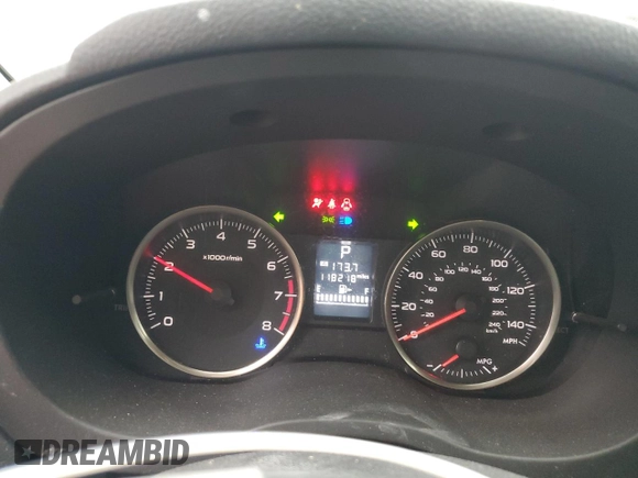 2016 Subaru Impreza 2.0i z VIN JF1GPAA68GH300048, wystawiony jako Copart lot #55816835 z przebiegiem 118 218 mil mil oraz Szkoda całkowita • Salvage title. Historia ofert i sprzedaży dostępna na DreamBid. Obrazek 9.