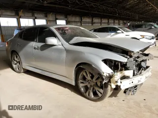 2011 Infiniti M with VIN JN1BY1APXBM324638, listed as a Copart auction lot 51014985 with 194,447 mi miles and Salvage title. Bid and sale history available at DreamBid. Image 4.