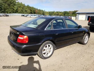 1999 Audi A4 with VIN WAUED28D8XA056525, listed as a Copart auction lot 72055614 with 179,261 mi miles and Salvage Title. Bid and sale history available at carsss.com. Image 3.