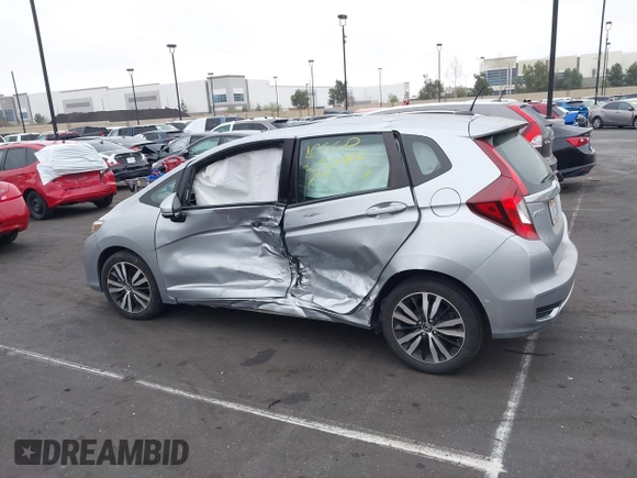2019 Honda Fit EX with VIN 3HGGK5H87KM711969, listed as a IAAI auction lot 41812459 with 32,490 mi miles and . Bid and sale history available at DreamBid. Image 15.