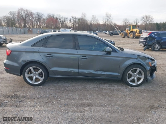 2015 Audi A3 2.0T Premium with VIN WAUBFGFF3F1005219, listed as a IAAI auction lot 41865869 with 91,993 mi miles. Bid and sale history available at carsss.com. Image 13.