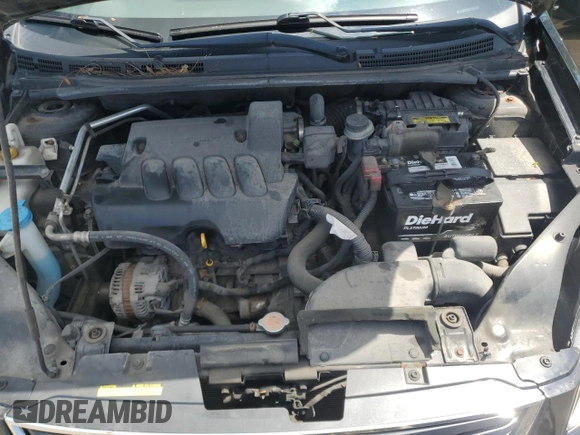 2011 Nissan Sentra 2.0 with VIN 3N1AB6AP4BL673377, listed as a Copart auction lot 57334245 with 122,586 mi miles and Clean title. Bid and sale history available at DreamBid. Image 11.