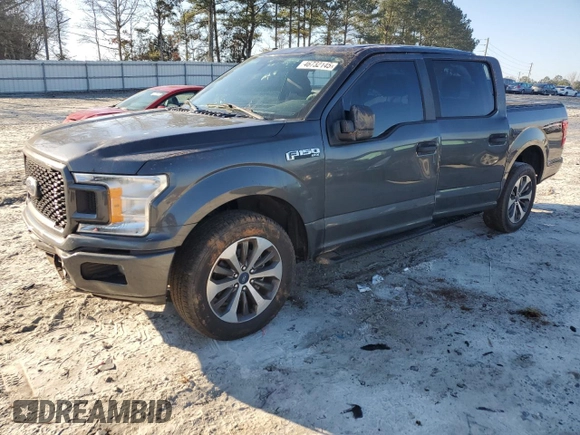 2019 Ford F-150 XL with VIN 1FTEW1CP6KKE80779, listed as a Copart auction lot 46732145 with 83,559 mi miles and Salvage Title. Bid and sale history available at carsss.com. Image 1.
