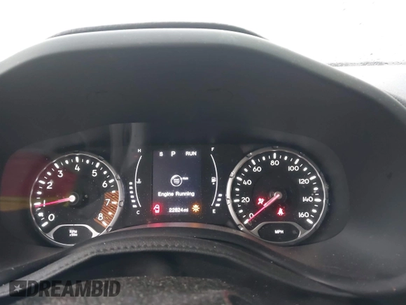 2021 Jeep Renegade Jeepster with VIN ZACNJDAB8MPM44251, listed as a IAAI auction lot 41883917 with 22,824 mi miles and . Bid and sale history available at DreamBid. Image 7.