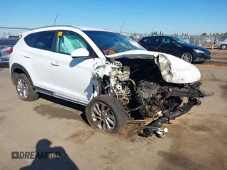 2018 Hyundai Tucson SEL with VIN KM8J3CA42JU708190, listed as a IAAI auction lot 41871486 with 1 mi miles. Bid and sale history available at carsss.com. Image 1.