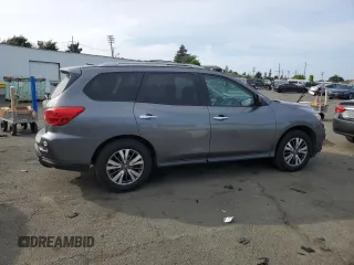 2017 Nissan Pathfinder Platinum with VIN 5N1DR2MMXHC604953, listed as a Copart auction lot 55283425 with 115,455 mi miles and Clean title. Bid and sale history available at DreamBid. Image 3.