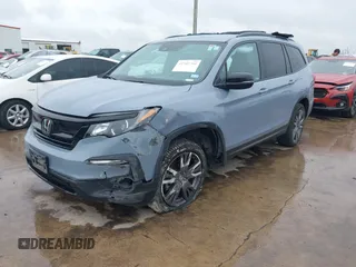 2022 Honda Pilot Sport z VIN 5FNYF5H34NB019222, wystawiony jako IAAI lot #41905708 z przebiegiem 143 397 mil mil oraz . Historia ofert i sprzedaży dostępna na DreamBid. Obrazek 17.