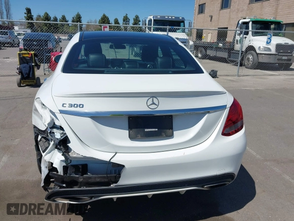 2017 Mercedes-Benz C 300 with VIN 55SWF4JB5HU227454, listed as a IAAI auction lot 41998179 with 74,392 mi miles and . Bid and sale history available at carsss.com. Image 17.