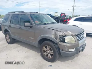 2006 Ford Explorer XLT with VIN 1FMEU63E56UB36500, listed as a IAAI auction lot 42614748 with 175,966 mi miles and . Bid and sale history available at DreamBid. Image 1.