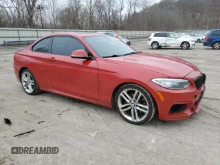 2014 BMW 2 Series 228i with VIN WBA1F5C5XEVW97921, listed as a Copart auction lot 44850825 with 120,173 mi miles and Salvage title. Bid and sale history available at DreamBid. Image 4.
