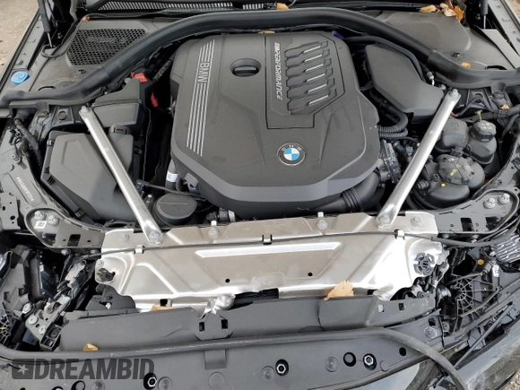 2023 BMW 4 Series M440i xDrive with VIN WBA13AR09PCM73339, listed as a Copart auction lot 74730934 with 13,704 mi miles and Salvage Title. Bid and sale history available at DreamBid. Image 11.