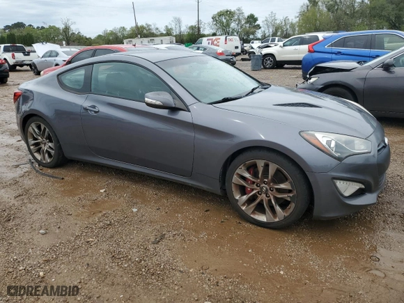 2015 Hyundai Genesis Coupe 3.8L Ultimate with VIN KMHHU6KJ5FU121992, listed as a Copart auction lot 51417585 with 0 mi miles and Clean Title. Bid and sale history available at carsss.com. Image 4.