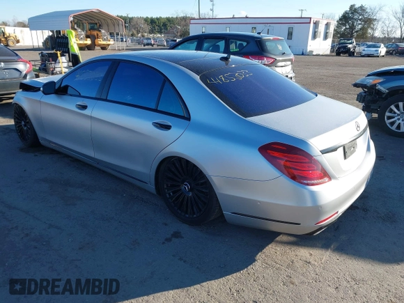 2017 Mercedes-Benz S 550 with VIN WDDUG8CB8HA306576, listed as a IAAI auction lot 41853033 with 95,983 mi miles and . Bid and sale history available at carsss.com. Image 3.
