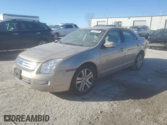 2007 Ford Fusion SEL with VIN 3FAHP081X7R158194, listed as a Copart auction lot 43157255 with 0 mi miles and Salvage Title. Bid and sale history available at carsss.com. Image 1.