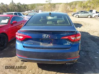 2015 Hyundai Sonata 2.4L Sport with VIN 5NPE34AF9FH018371, listed as a IAAI auction lot 41761866 with 248,069 mi miles. Bid and sale history available at carsss.com. Image 16.