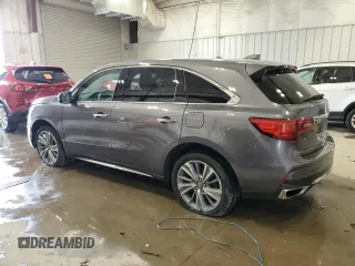 2017 Acura MDX Technology with VIN 5J8YD4H5XHL003031, listed as a Copart auction lot 60216405 with 114,184 mi miles and Non repairable. Bid and sale history available at DreamBid. Image 2.