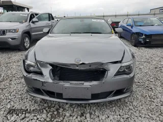 2008 BMW 6 Series 650i with VIN WBAEB53538CX62802, listed as a Copart auction lot 71491984 with 84,252 mi miles and Salvage Title. Bid and sale history available at carsss.com. Image 5.
